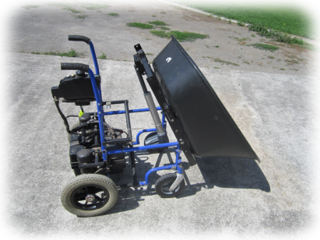 Big electric wheelbarrow