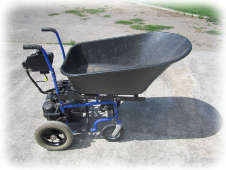 Big electric wheelbarrow